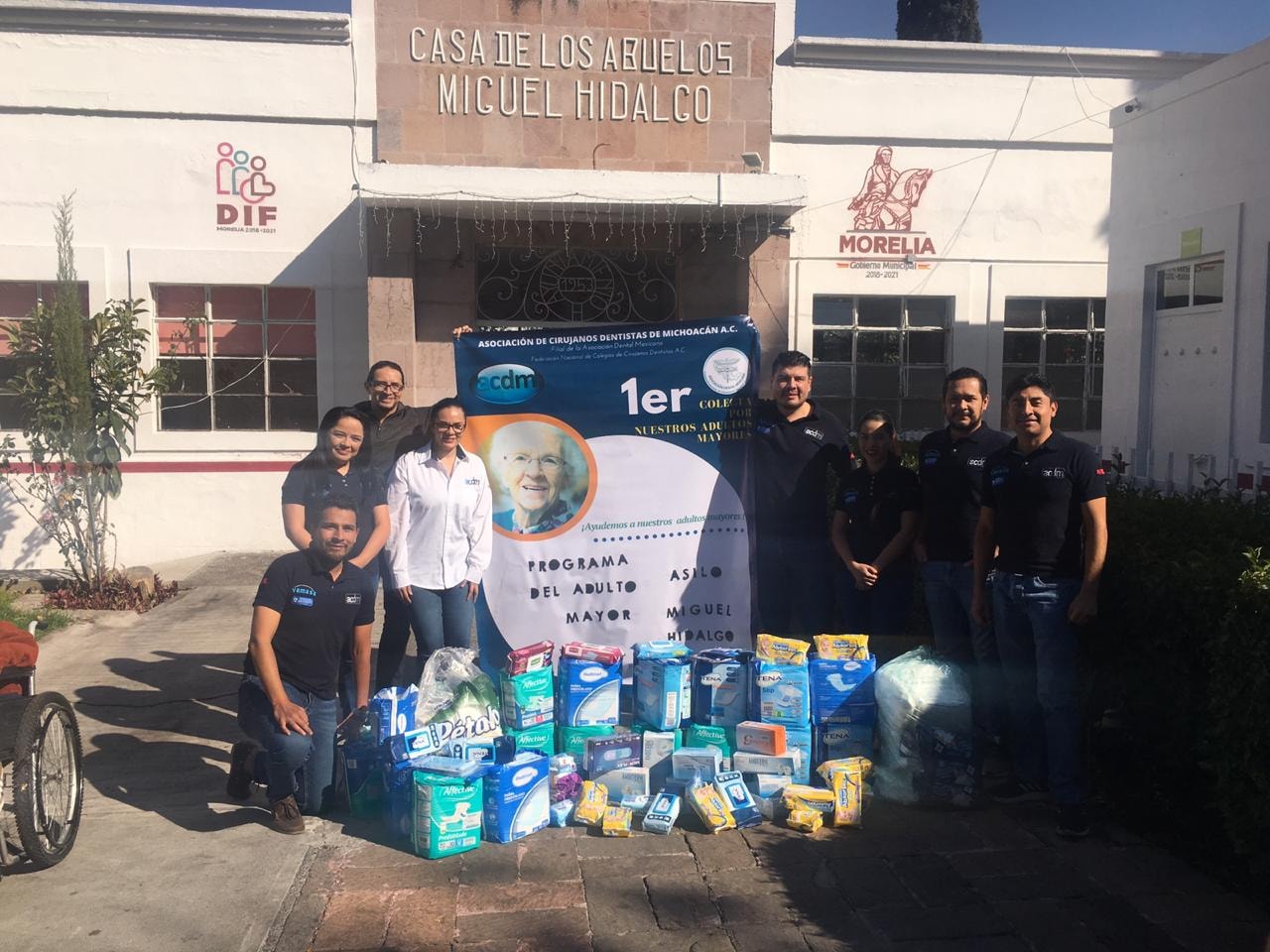 Actividades del programa Adulto Mayor, Michoacán